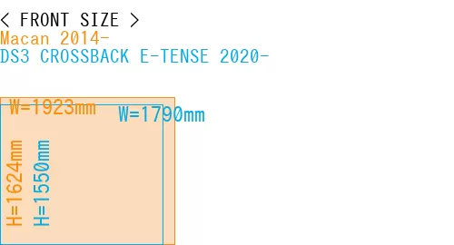#Macan 2014- + DS3 CROSSBACK E-TENSE 2020-